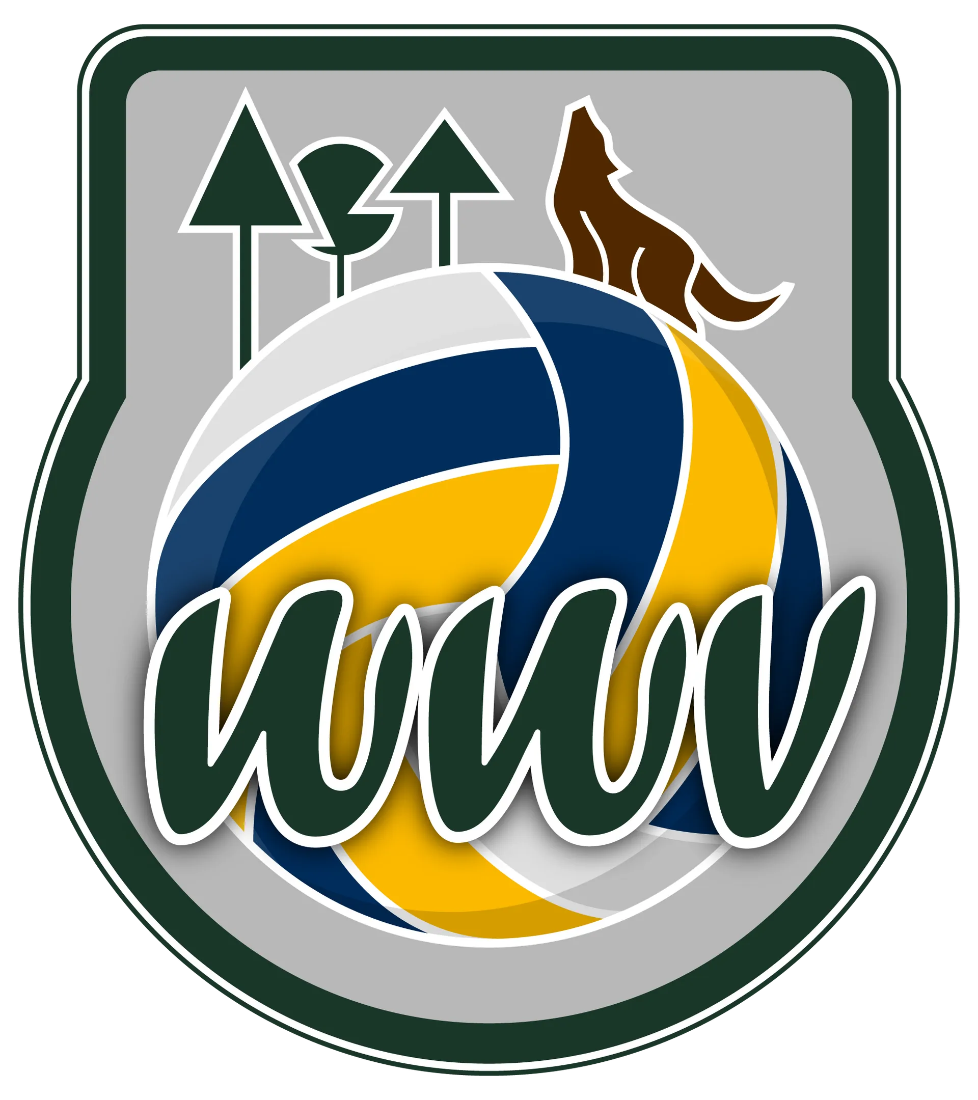 Logo Westerwald Volleys, die wir als Physiowerk unterstützen.